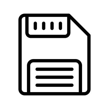 Çizgi vektör simge kaydetmek