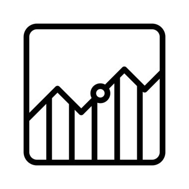 analiz raporu satırı vektör simgesi