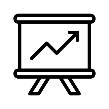 analiz raporu satırı vektör simgesi