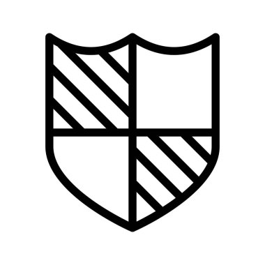 koruma satırı vektör simgesi