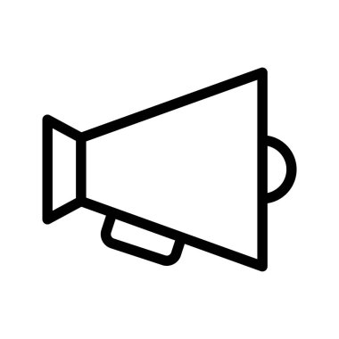 hoparlör çizgisi vektör simgesi