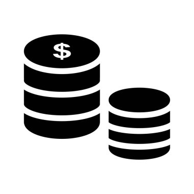 Sunucu ödeme Glifler simgeler vektör