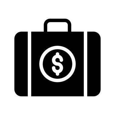 çanta Glifler vektör simgeler