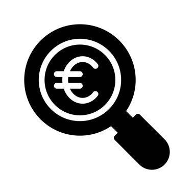 Euro Glifler vektör simgeler arama