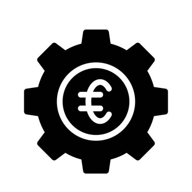 Euro ayarı Glifler simgeler