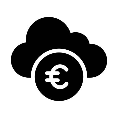 ödeme Glifler simgeler bulut