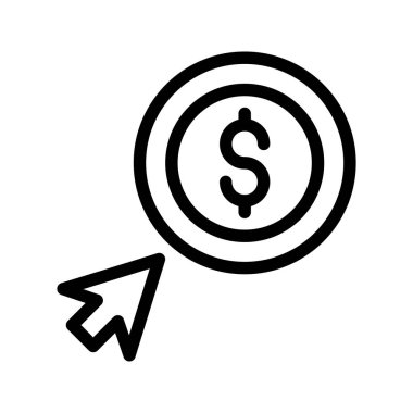 tıklayın satır simgeler ödeme