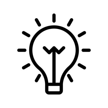 fikir çizgi vektör simgeler