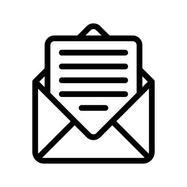 posta çizgi vektör simgeler