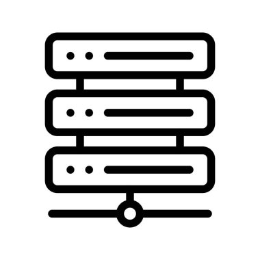 veritabanı satır vektörü simgesi