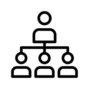 takım çalışması çizgisi vektör simgesi