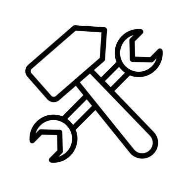 Ayar satırı vektör simgesi