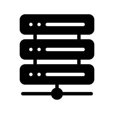 veritabanı Glifler vektör simgesi