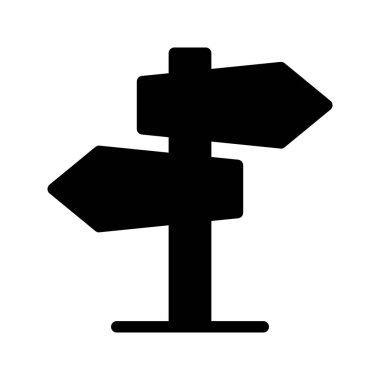 Yön kurulu Glifler vektör simgesi