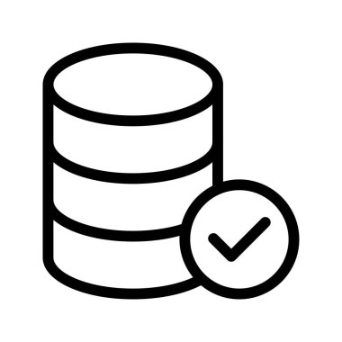 sunucu kontrol satırı vektör simgesi