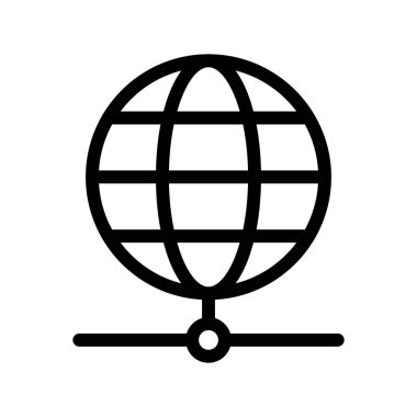 paylaşım çizgi vektör simge