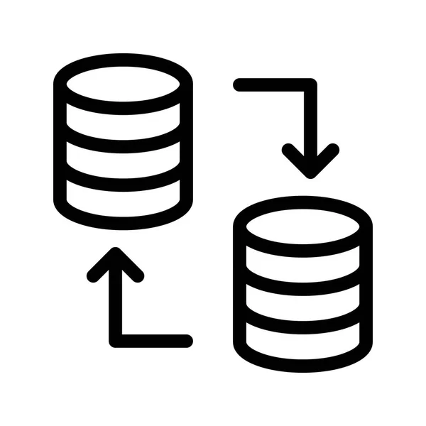 数据传输线矢量图标 — 图库矢量图片