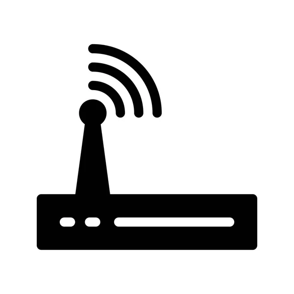 Modem Glyphen Vektorsymbol — Stockvektor