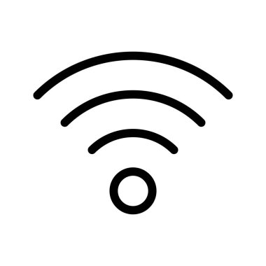 sinyal satırı vektör simgesi