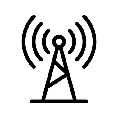 sinyal satırı vektör simgesi