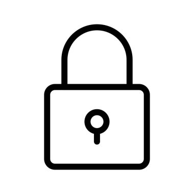 satır vektör simgesini kilitle