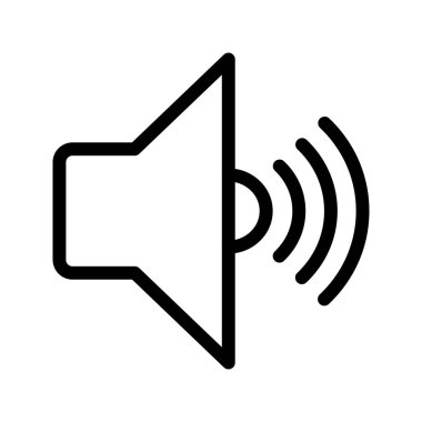 ses çizgisi vektör simgesi