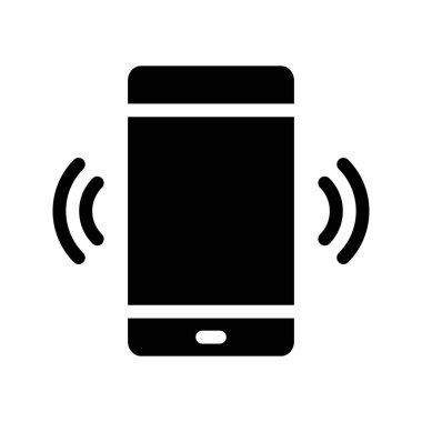 sıcak nokta glif vektör simgesi