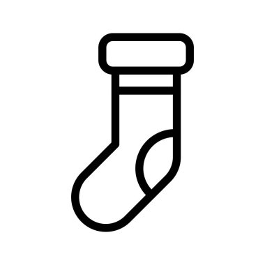 Çorap vektör simge satır 