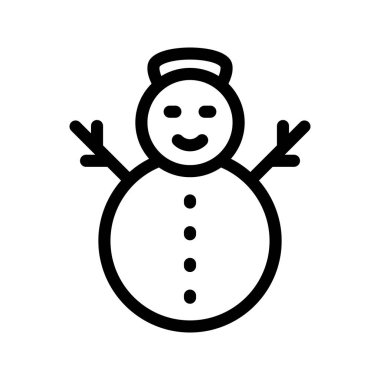 kar adam satırı vektör simgesi