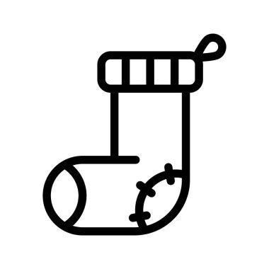 Çorap vektör simge satır