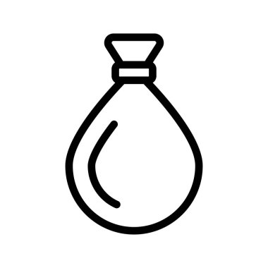 Şekerleme satırı vektör simgesi