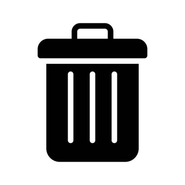 glif vektör simge Sil