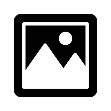 Resim simge vektör simgesi