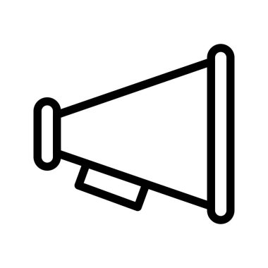 megafon çizgi vektör simgeler