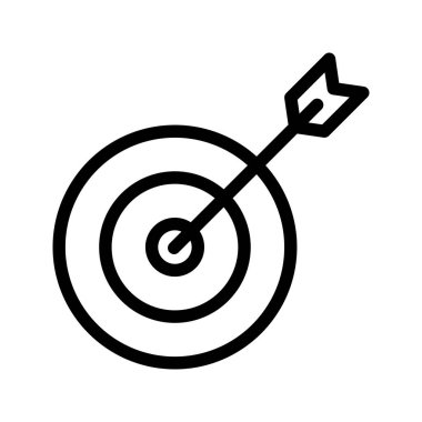 hedef satır vektör simgeler