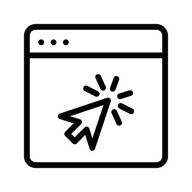 Web sayfa imleç satır simgesi