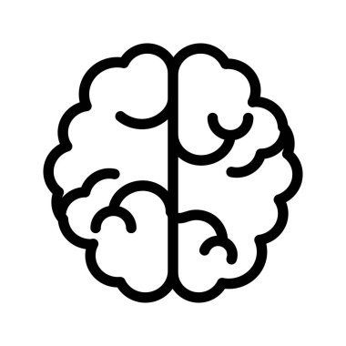 zihin çizgi vektör simgeler