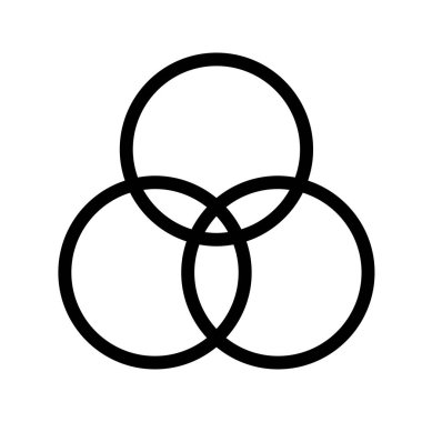 paleti Glifler vektör simgesi