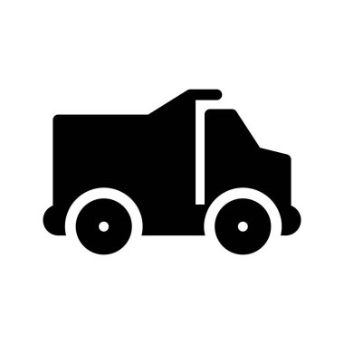 Araç Glifler vektör simgesi