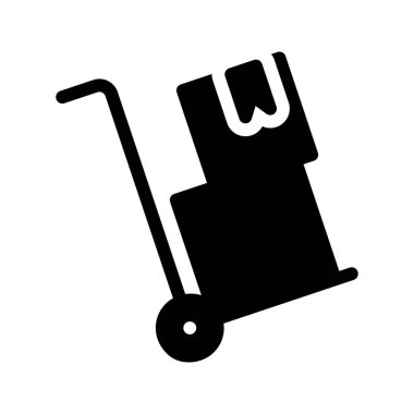 kutu Glyphs vektör simgesi