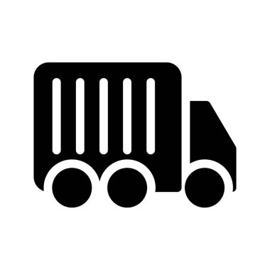 teslimat Glifler vektör simgesi