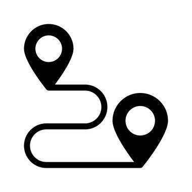 konumu Glifler vektör simgesi