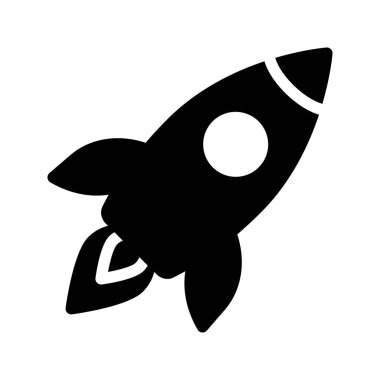 uzay gemisi Glifler vektör simgesi