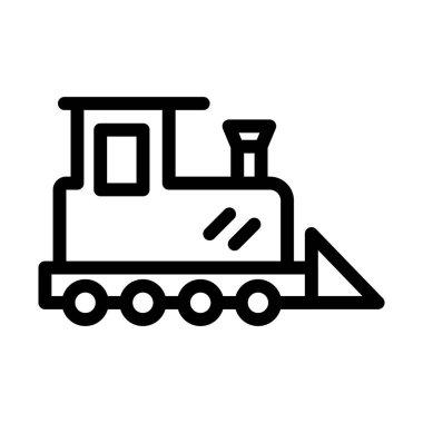kamyon hattı vektör simgesi