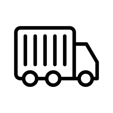 dağıtım hattı vektör simgesi