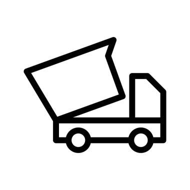 Araç satırı vektör simgesi