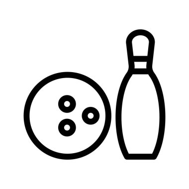 Skittle satırı vektör simgesi