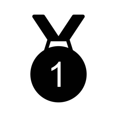 madalya Glifler vektör simgesi