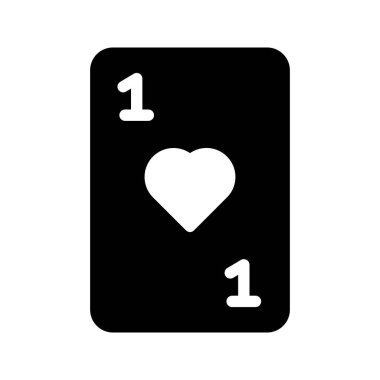 Poker Glifler vektör simgesi