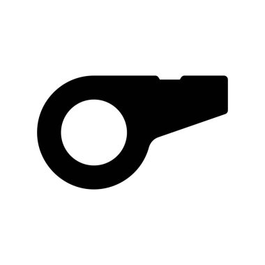 düdük Glifler vektör simgesi